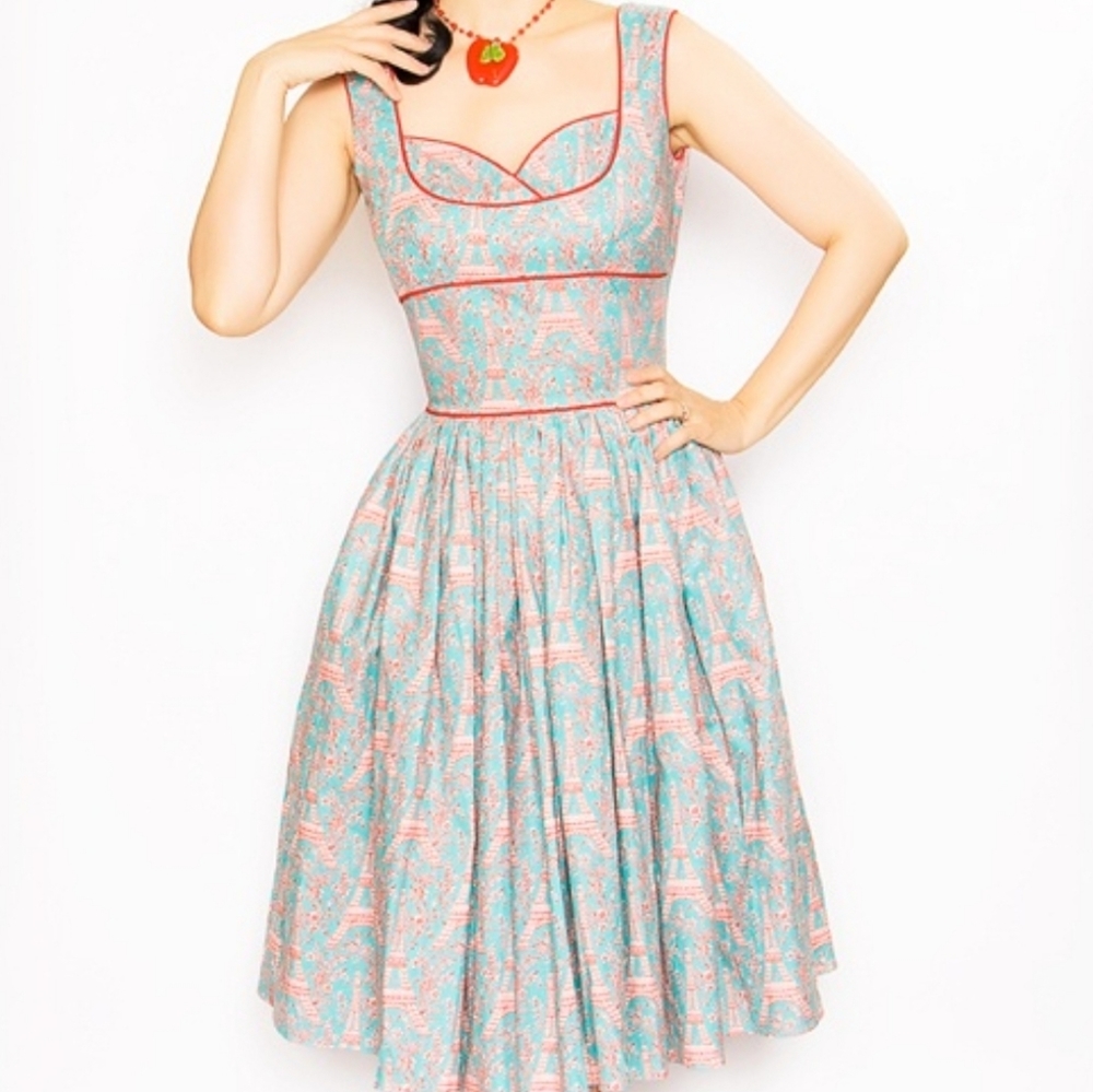 Bernie Dexter Eiffel Tower Lulu dress